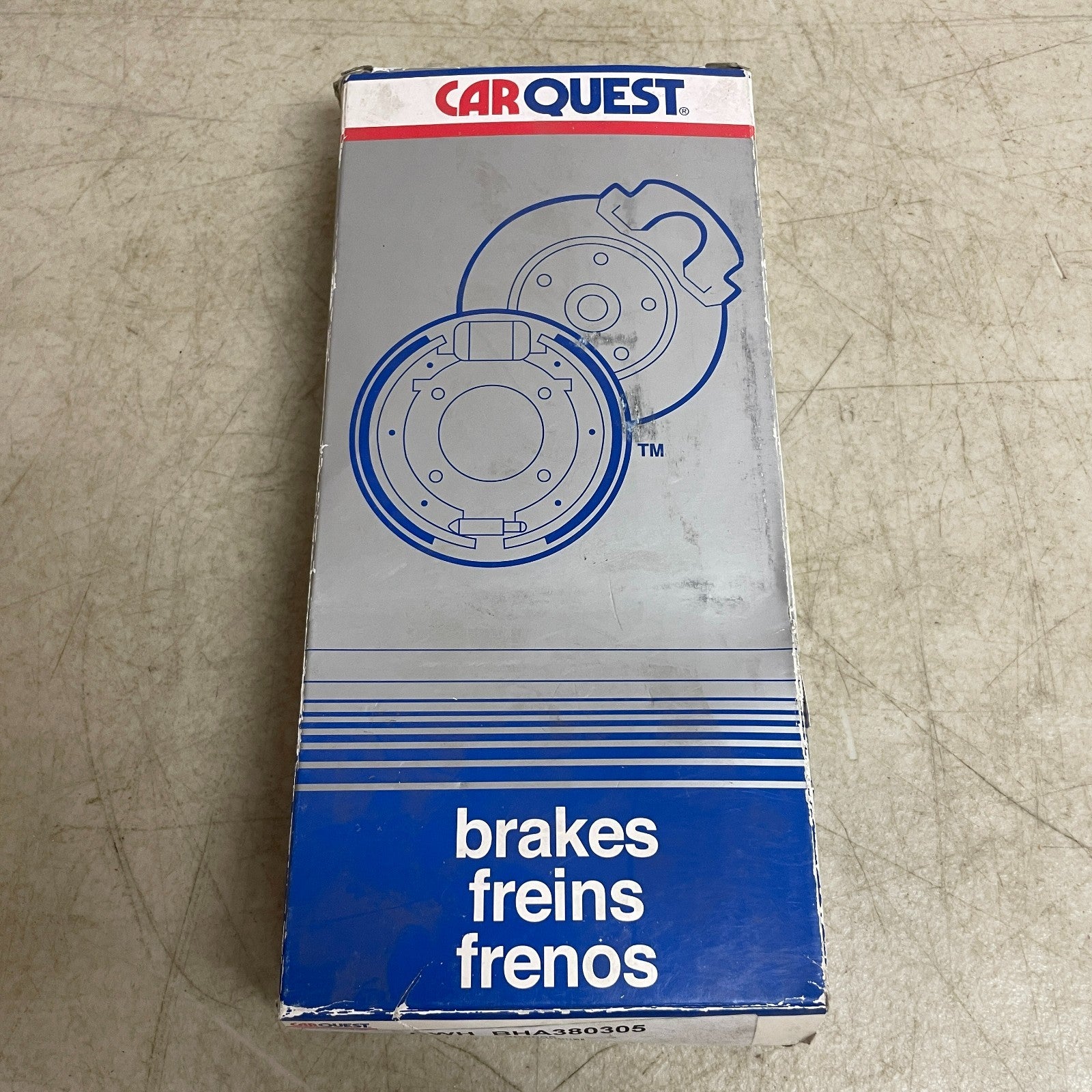 Carquest BHA380305 Brake Hydraulic Hose Assembly Black