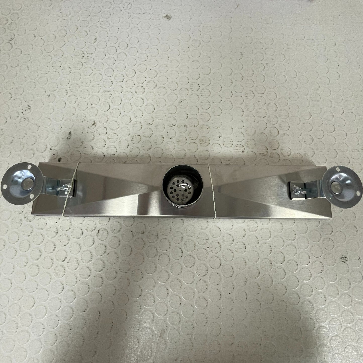 Signature Hardware 18" Carmen Linear Shower Drain - with Drain Flange - Polished