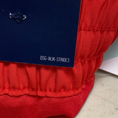 DSG Women's Mid Rise Stride Run Short Red Spark Pull On DAW39320AZ BRAND NEW