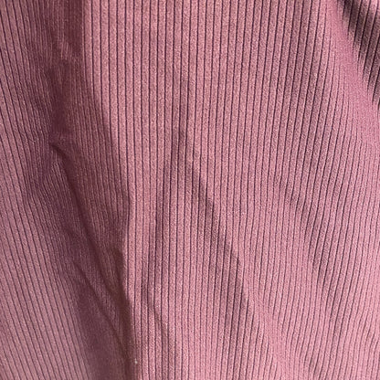 Alpine Design Women's Medium Support Striped  Bra Top Deep Bordeaux ADW12107A