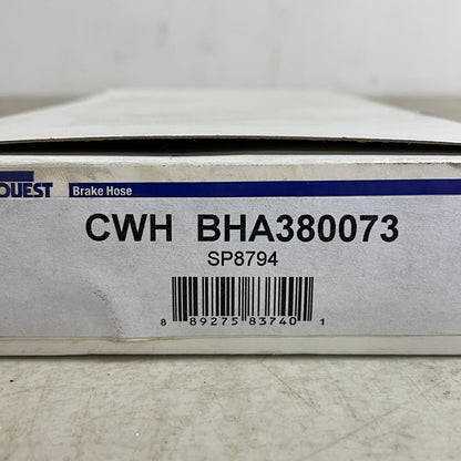 Carquest BHA380073 Brake Hydraulic Hose 11.9" EPDM Rubber with Gaskets