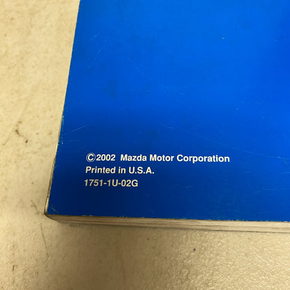 Mazda Protoge 5 2003 Workshop Manual 9999-95-017B-03 , #572-1CP