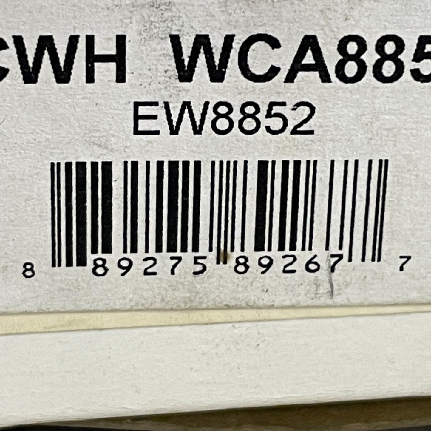 Carquest Wearever Drum Brake Wheel Cylinder WCA8852 1-1/8" Bore Silver Front