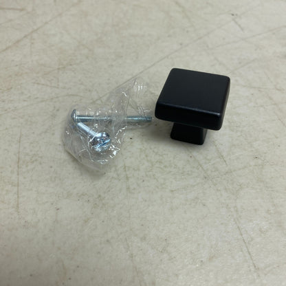 Amerock Square Cabinet Knob Black Bronze 1‑3/16″ BP55271BBR