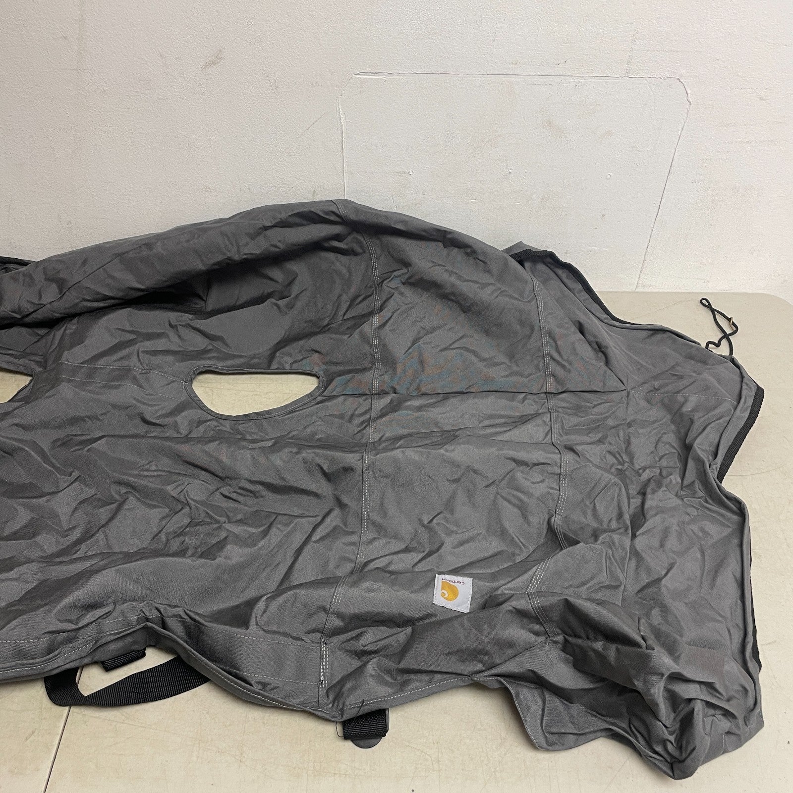 Carhartt Universal Fitted Bench Seat Cover Nylon Duck Canvas Gravel Gray