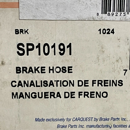 CarQuest Wearever Brake Hose Assembly Banjo-Female 98–03 Dodge BHA381159