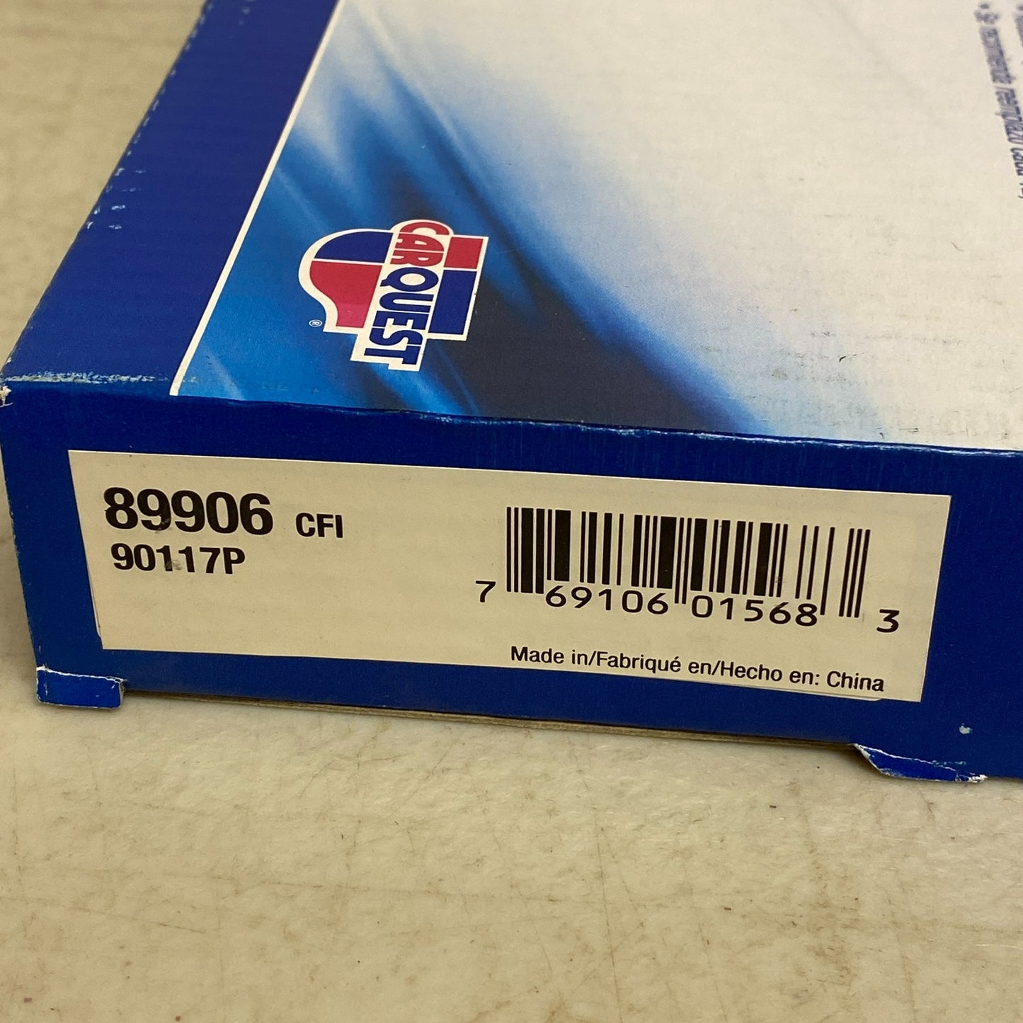 CARQUEST  11.29″×6.85″ Premium Cabin Air Filter Electrostatic White Panel 89906