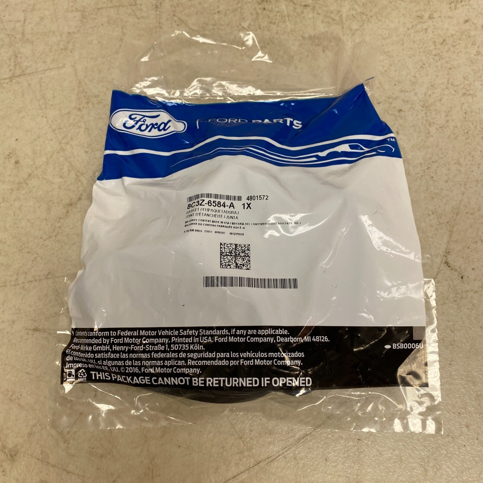 Ford EngineValve Cover Gasket forF-250SuperDuty, F-350,F-450 , F-550,8C3Z-6584-A