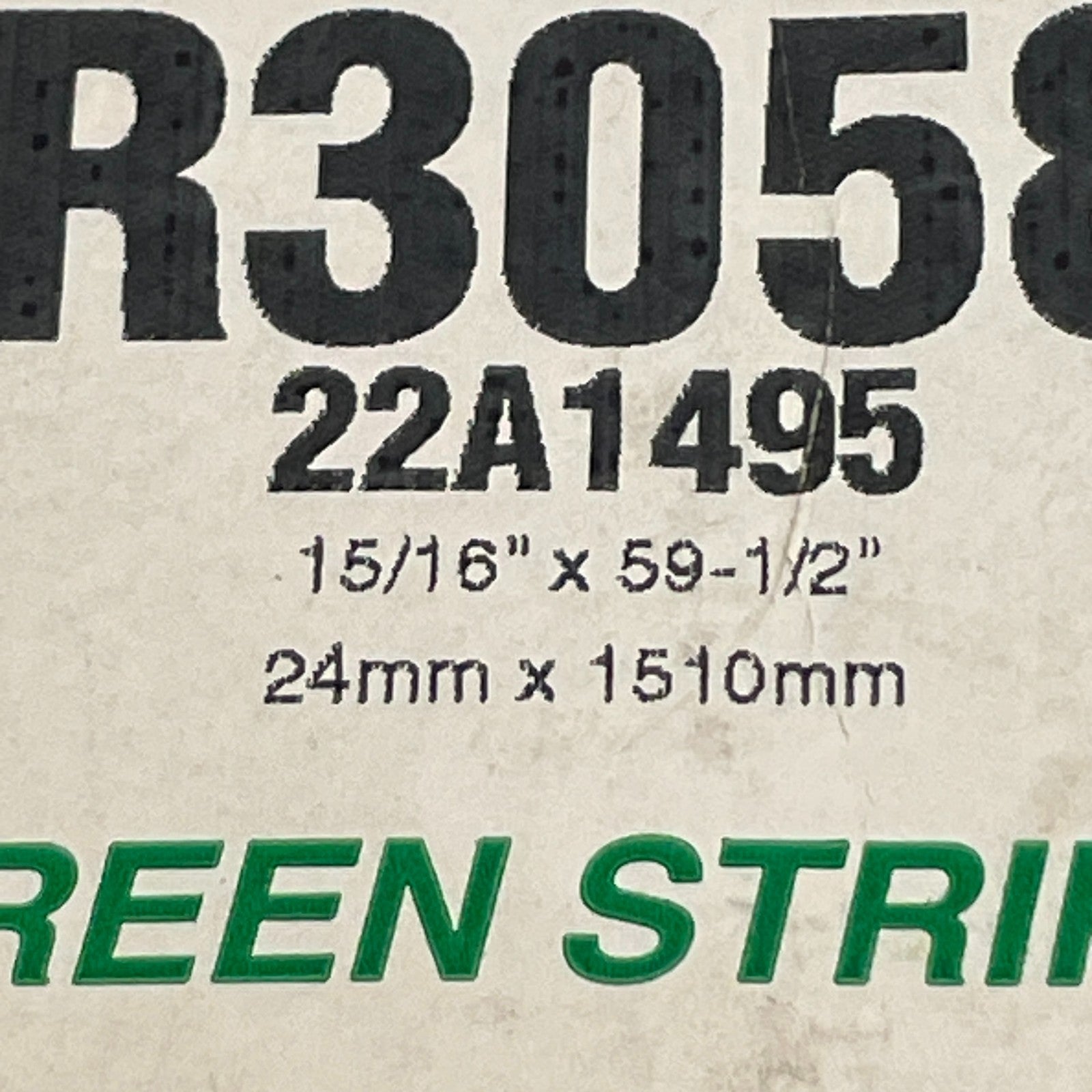 Carquest/TR Gates Green-Stripe Truck & Bus V-Belt 59.44" Outside TR30589
