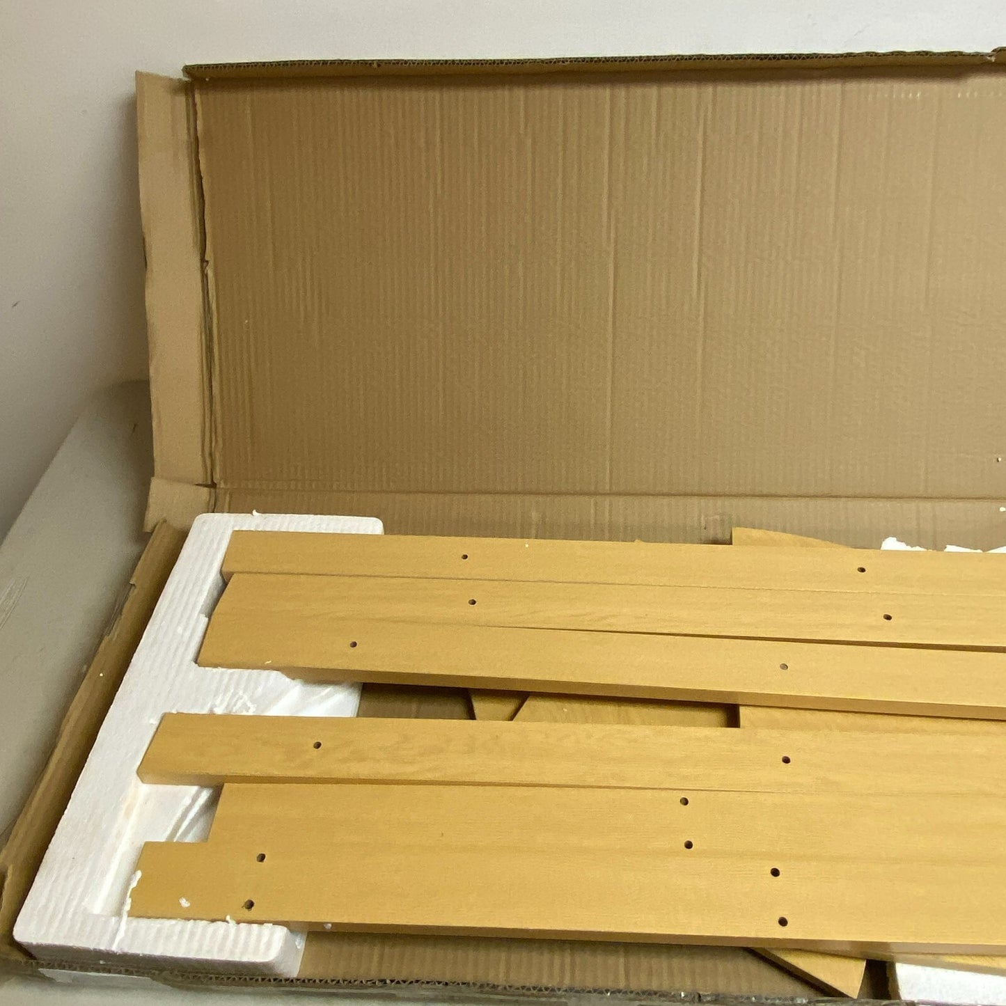 Cargopro Corner Shelf 14.96inx14.96inx72.45in - Oak Eiche BS6006