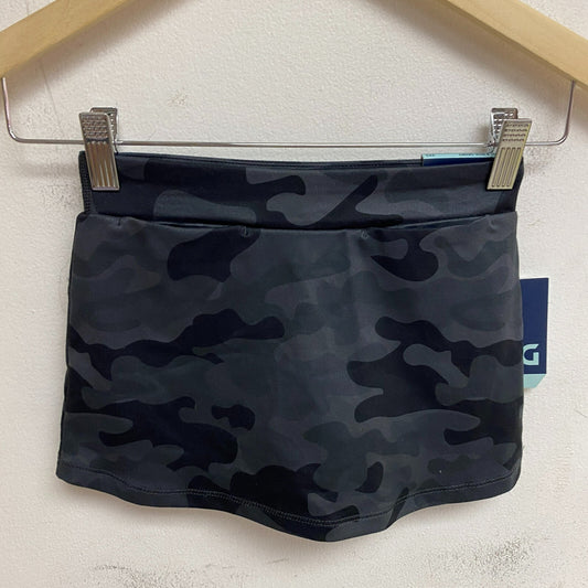 DSG Girls Performance MID RISE Skort Prt Camo Pure Black Stylish DAG11144PRT