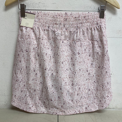 Calia 16" Length Birdie Athletic Skort Small Freckle Pink WCG17020PS23 New