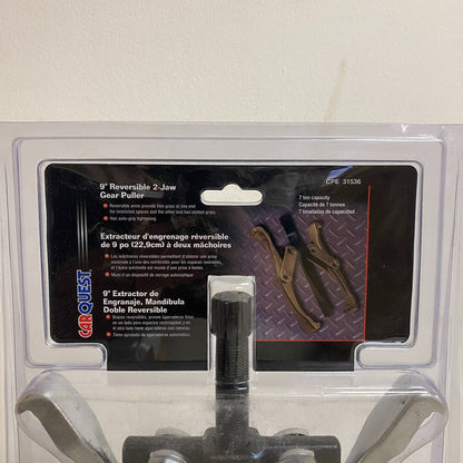 Carquest 31536 Two Jaw Pulley Puller 9" Reversible Gear Puller 7 Ton