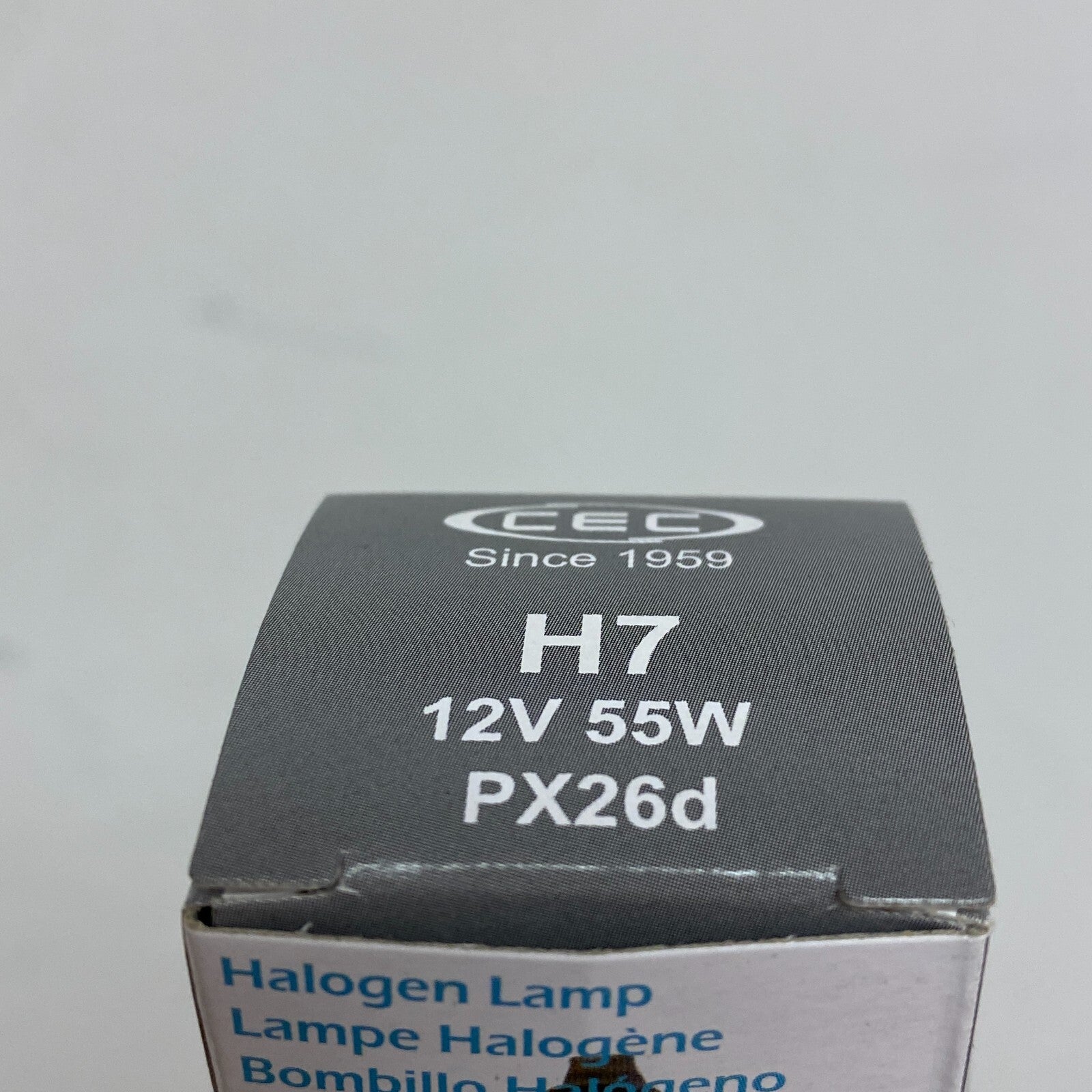 CEC Halogen Light Bulb H7 PX26d  12V , 55W , Brand New!