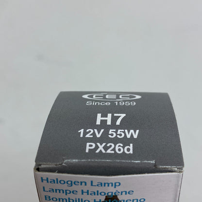 CEC Halogen Light Bulb H7 PX26d  12V , 55W , Brand New!
