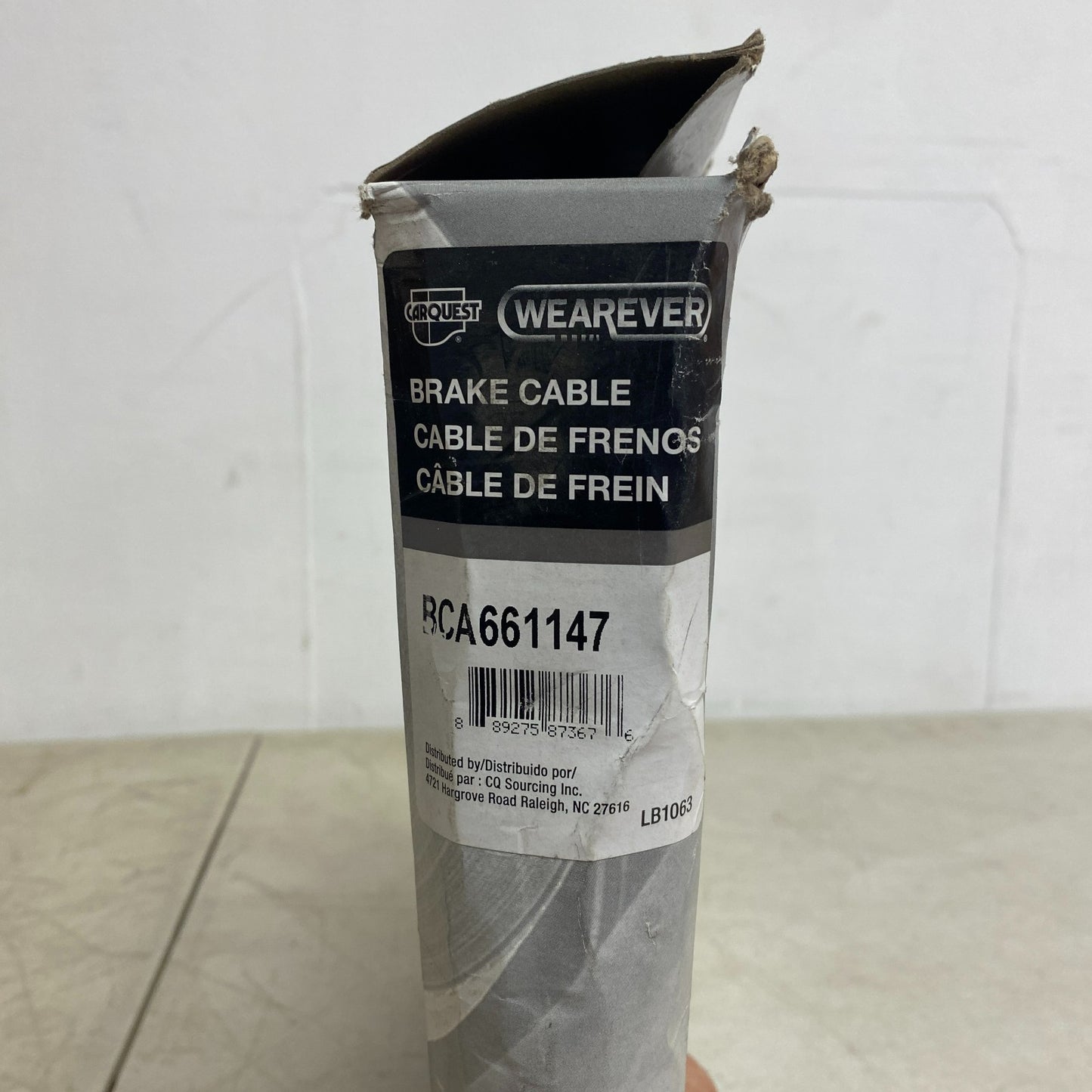 CARQUEST Parking Brake Cable Black Rear Right 110.7″ BCA661147