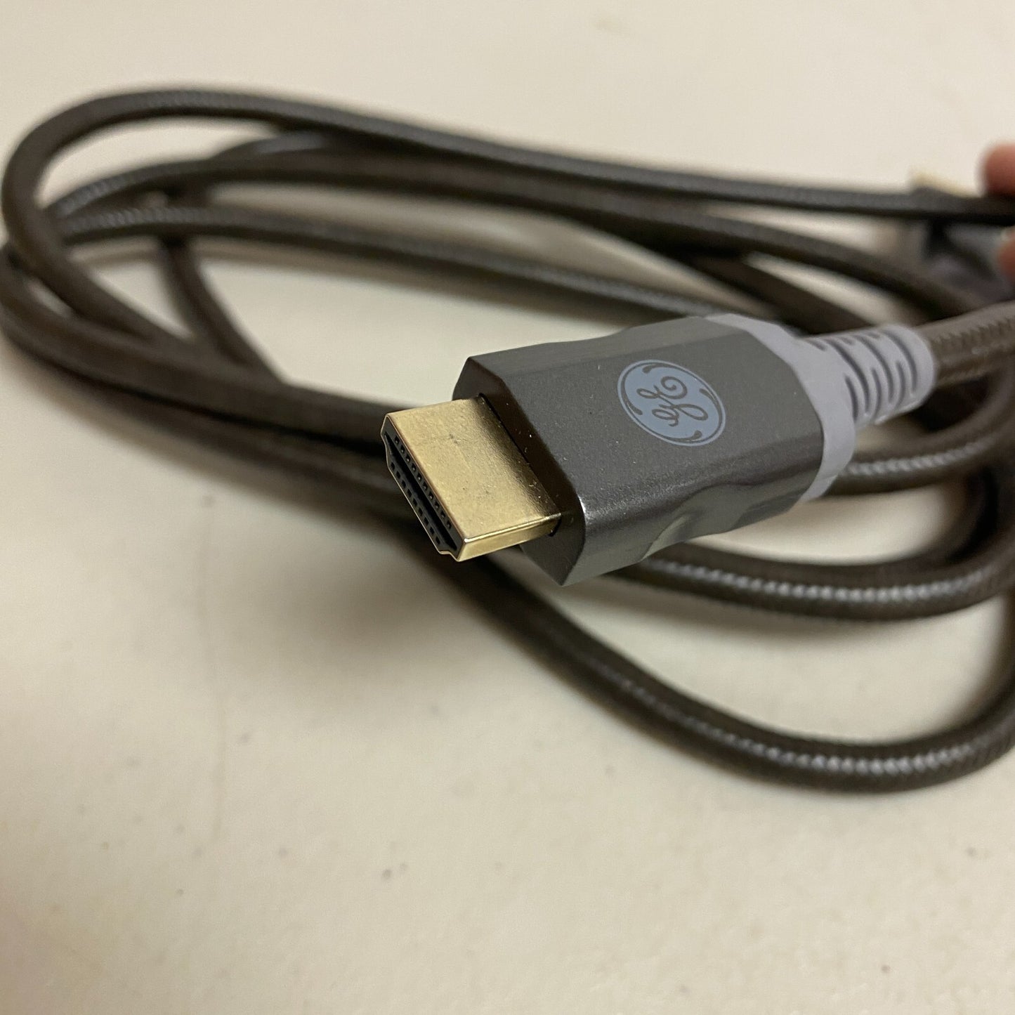 GE 6ft/1.82M 4K HDMI 2.0 Cable with Ethernet, Gold-Plated Connectors, 48720