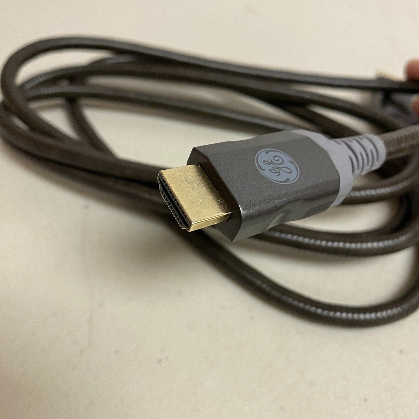 GE 6ft/1.82M 4K HDMI 2.0 Cable with Ethernet, Gold-Plated Connectors, 48720