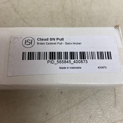 Signature Hardware Claud Cabinet Pull Satin Nickel SH430866