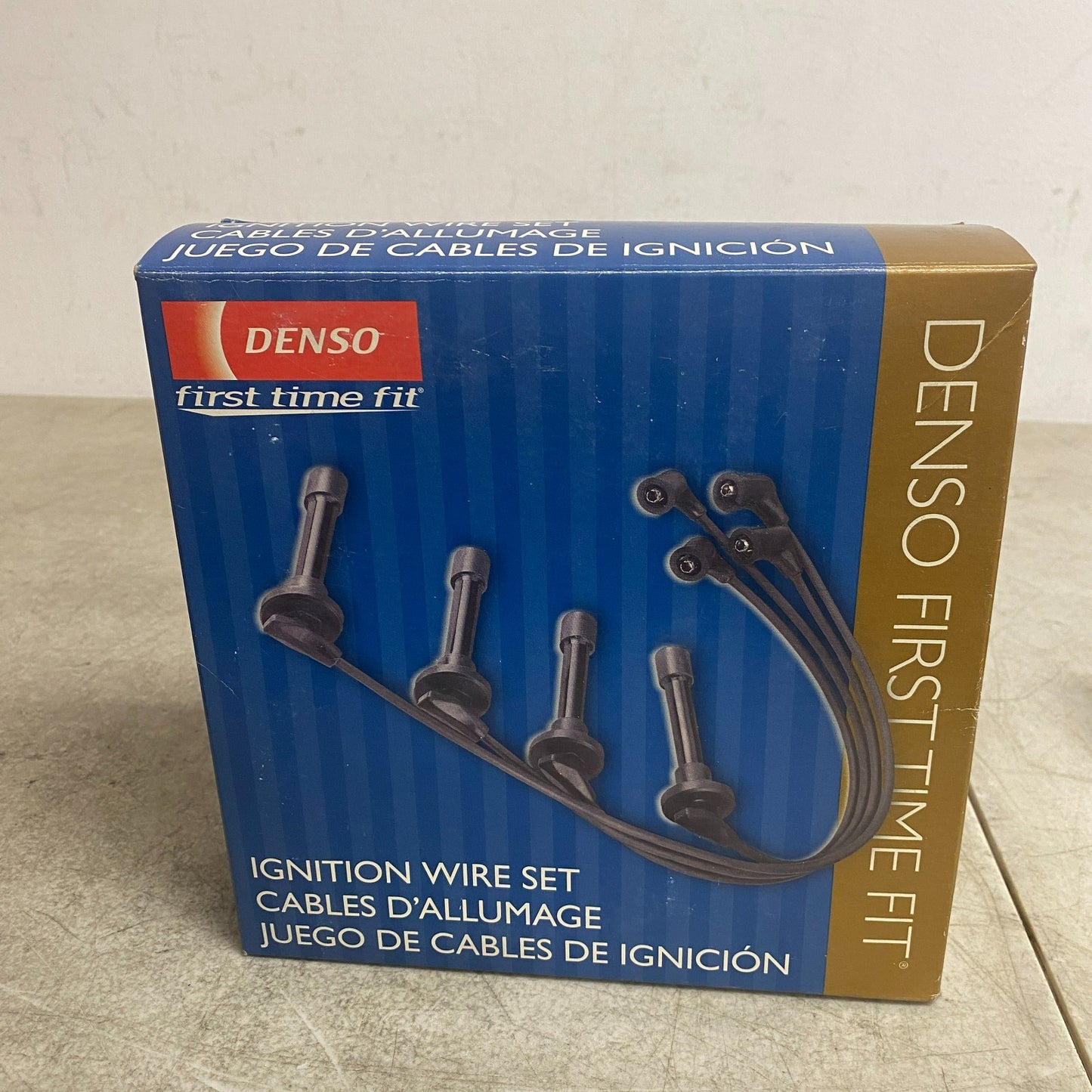 DENSO 671-6096 Spark Plug Ignition Wire Set 87-89 Dodge Caravan Plymouth Voyager