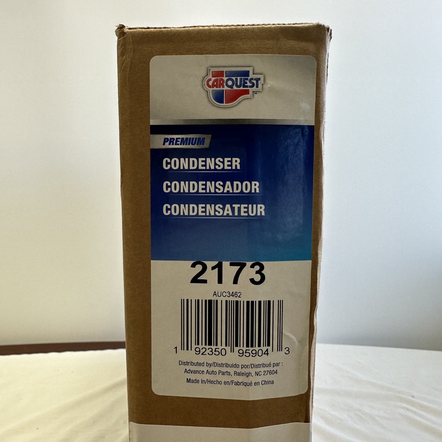 Carquest 2173 A/C Condenser w/ Receiver Drier Parallel Flow