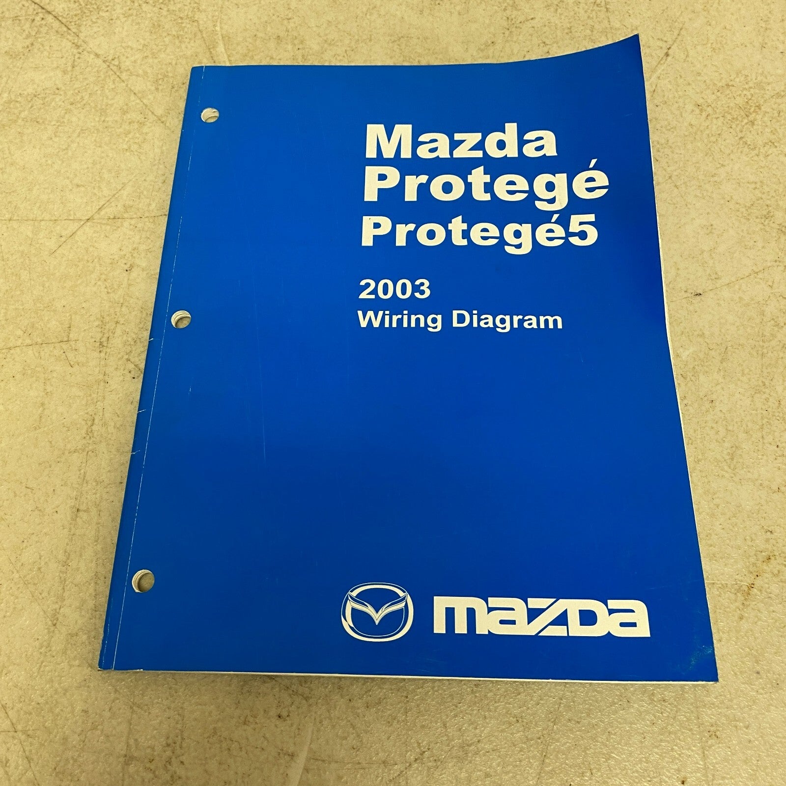 Mazda Protoge 5 2003 Wiring Diagram 9999-95-019G-03 , #569-1CP