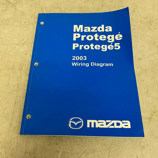 Mazda Protoge 5 2003 Wiring Diagram 9999-95-019G-03 , #569-1CP