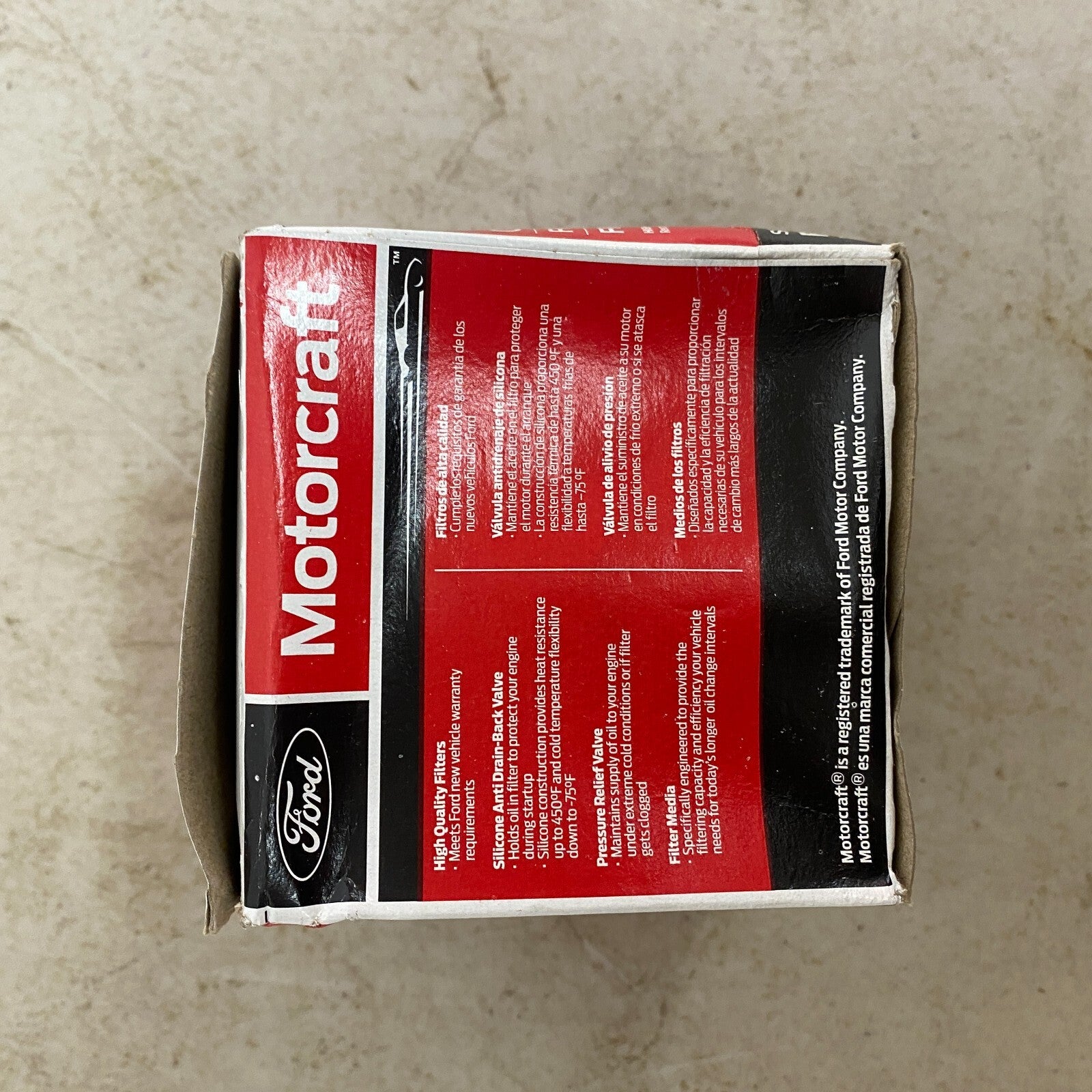 Ford Motorcraft Oil Filter FL-820S , Used- Like New