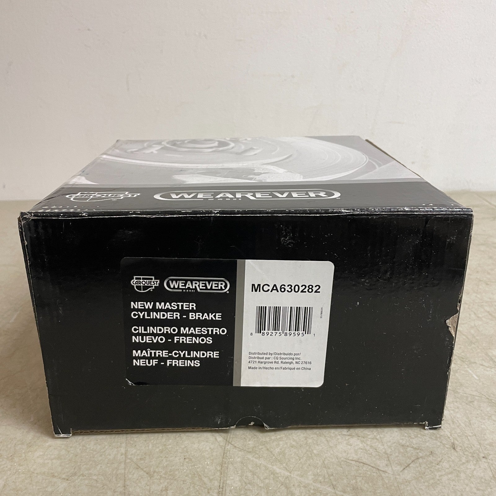 Carquest MCA630282 New Brake Master Cylinder Premium