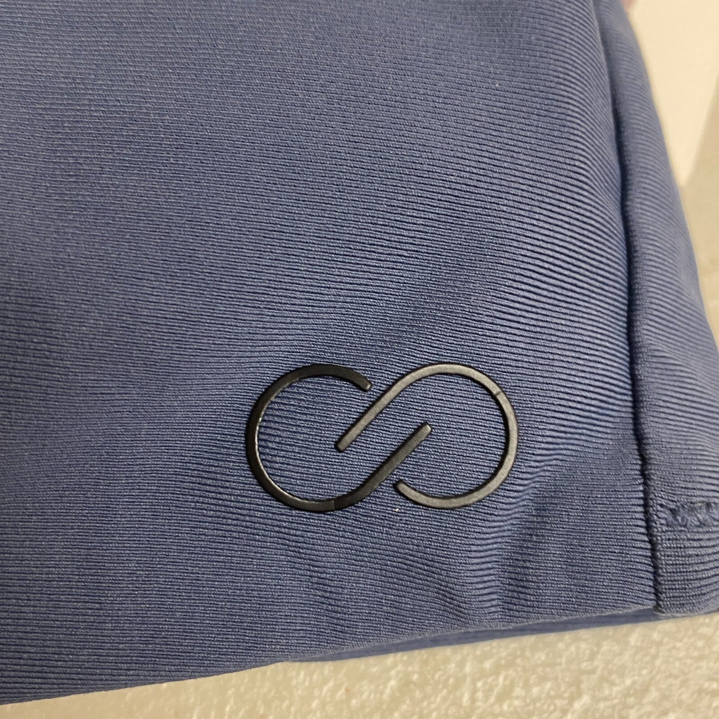 Calia Women's Swim Collection Low Support Tie Front Bikini Top Ardosia Slate New