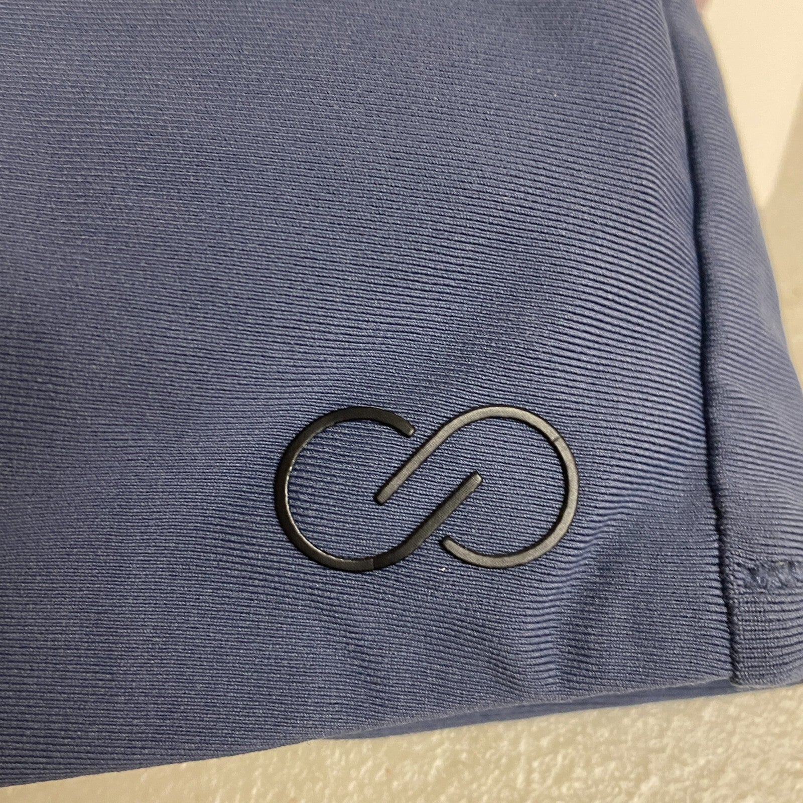 Calia Women's Swim Collection Low Support Tie Front Bikini Top Ardosia Slate New