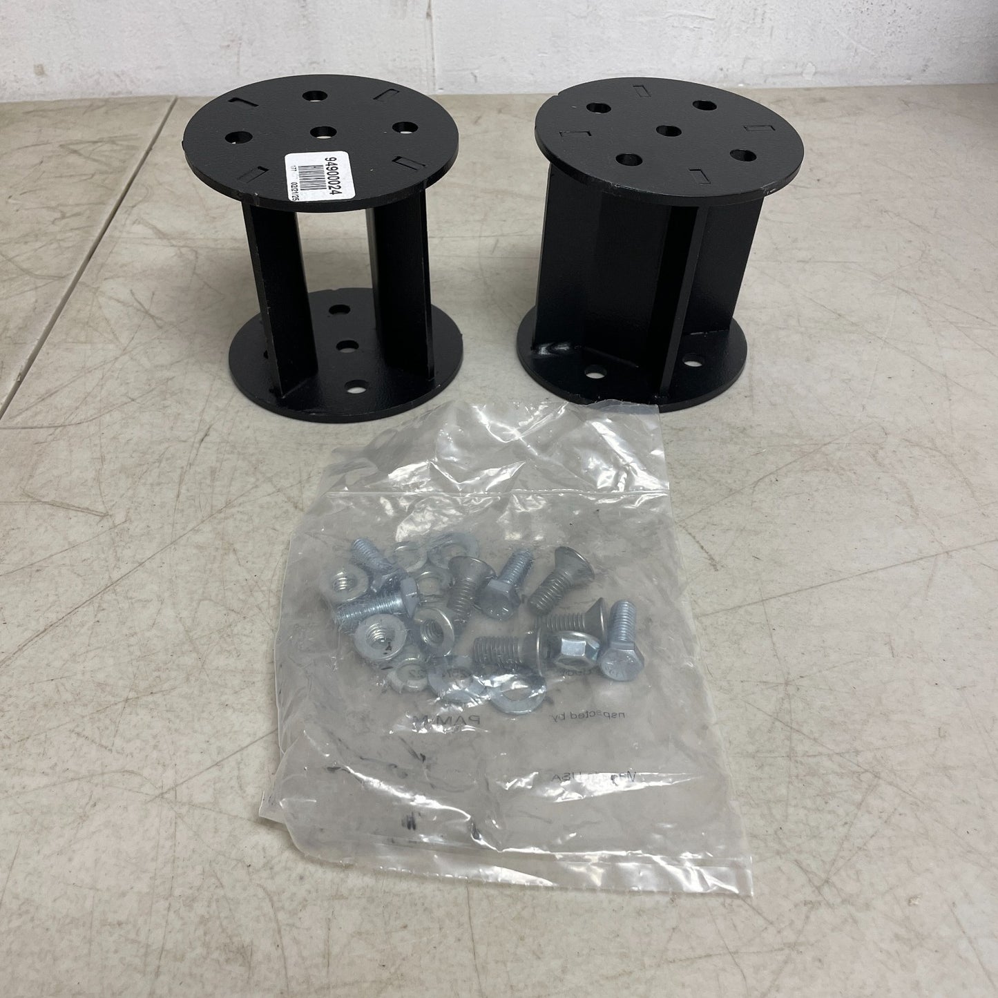 Rough Country 6" Rear Air Spring Spacers Kit Heavy Duty Steel w/ Hardware