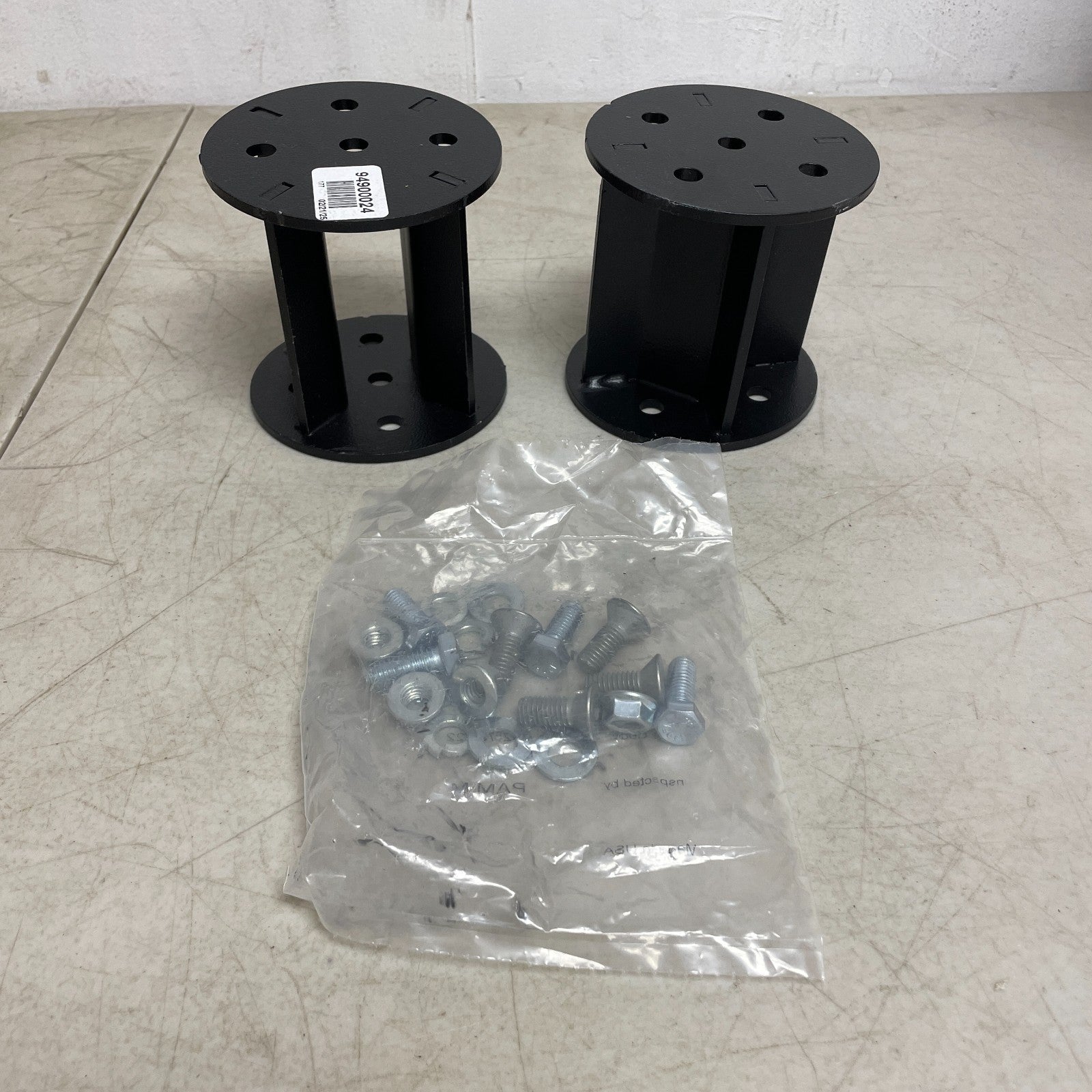 Rough Country 6" Rear Air Spring Spacers Kit Heavy Duty Steel w/ Hardware