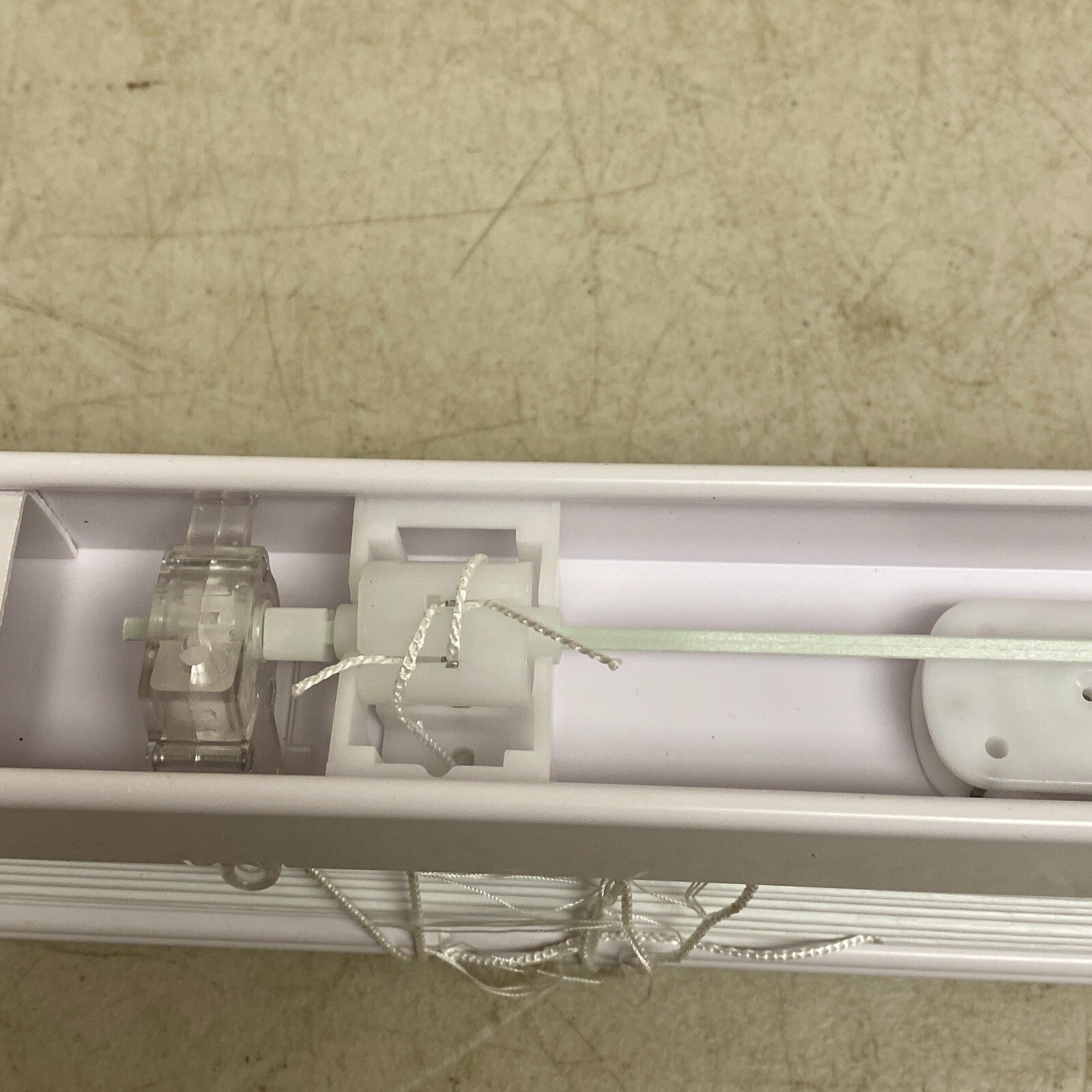 Allen+Roth 2in Room Darkening Cordless Faux Wood Blind White 23in X 42in