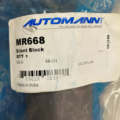 AUTOMANN Suspension Silent Block Bushing Rubber Model MR668