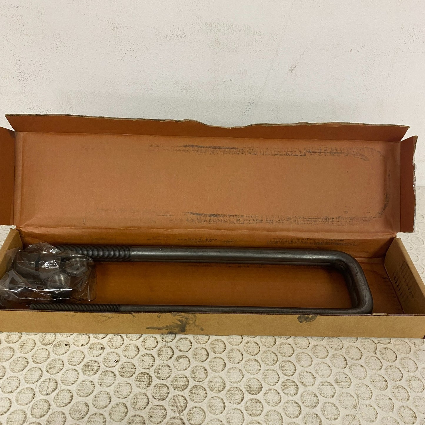 Automann U‑Bolt Kit Square 3/4″ x 3″ x 15‑3/8″ Steel Finish AUBK8251‑153