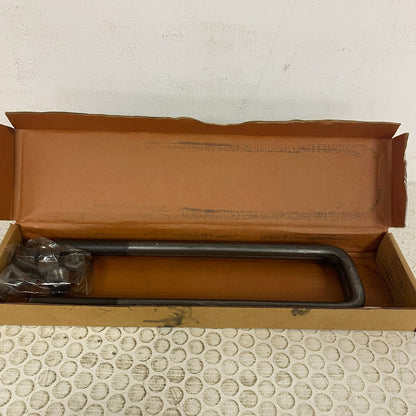 Automann U‑Bolt Kit Square 3/4″ x 3″ x 15‑3/8″ Steel Finish AUBK8251‑153