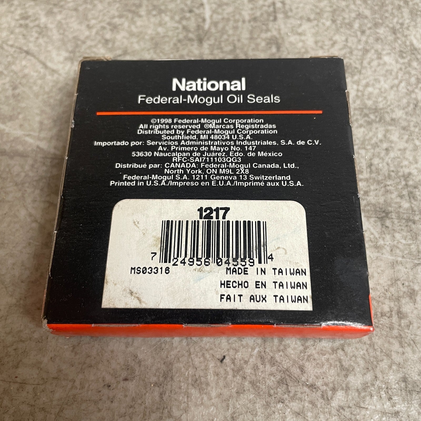 National 1217 Multi-Purpose Manual Transmission Oil Seal 1969-1979 VW Beetle