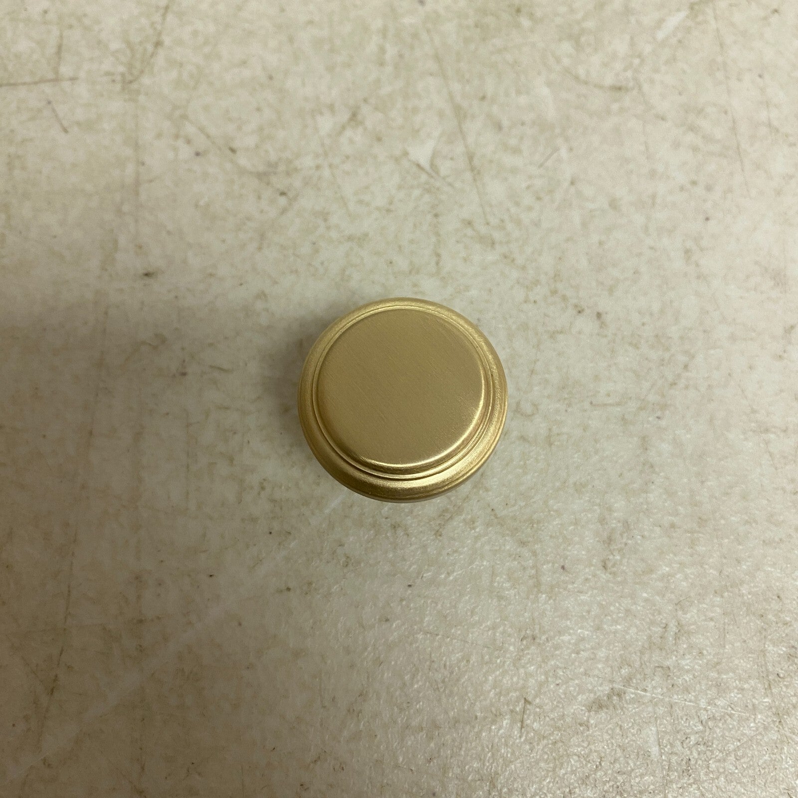 Signature Hardware Ardell Brass Round Cabinet Knob - Satin Brass