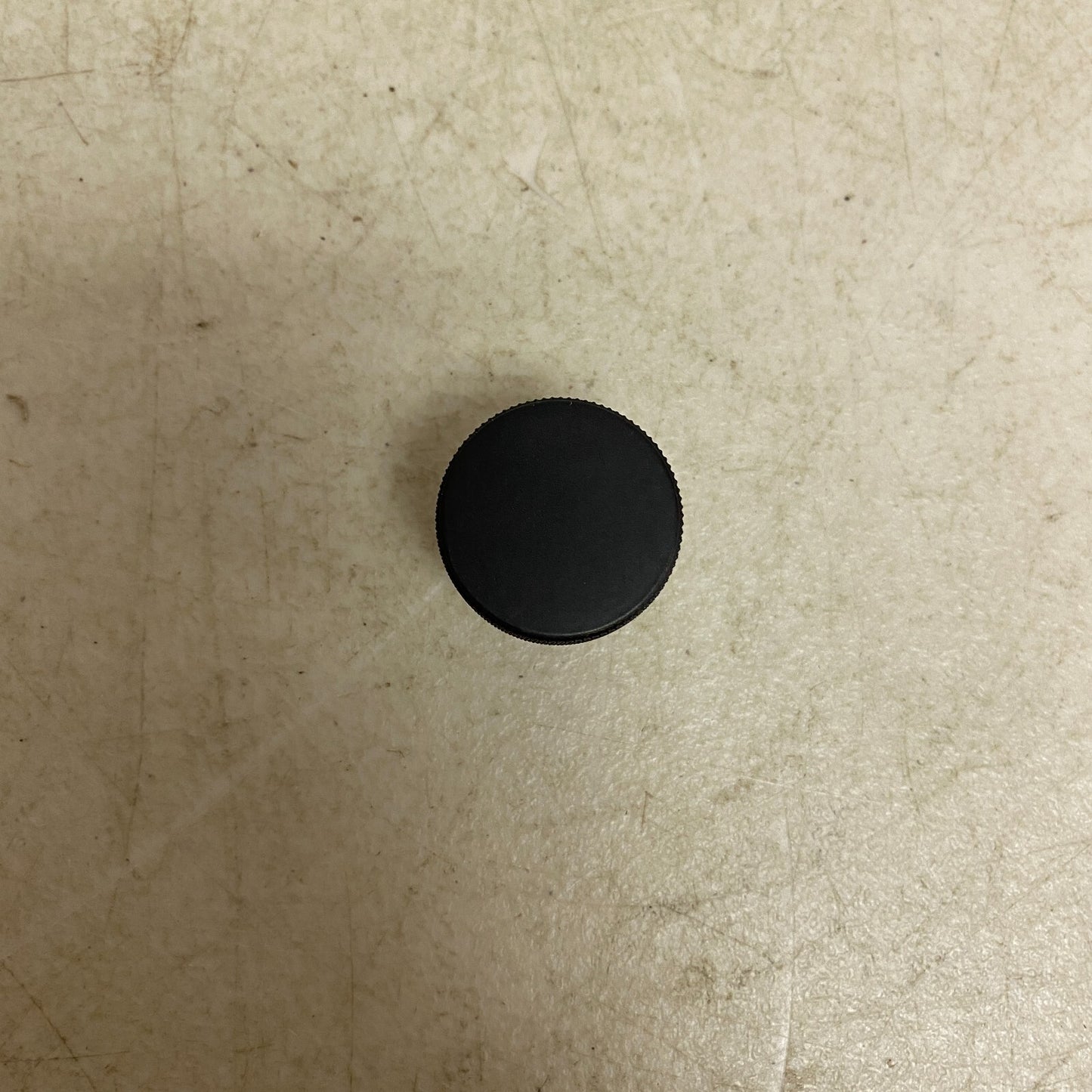 Signature Hardware Arles Knurled Brass Cabinet Knob - Black , EH5471.11/4.BLK