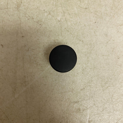 Signature Hardware Arles Knurled Brass Cabinet Knob - Black , EH5471.11/4.BLK