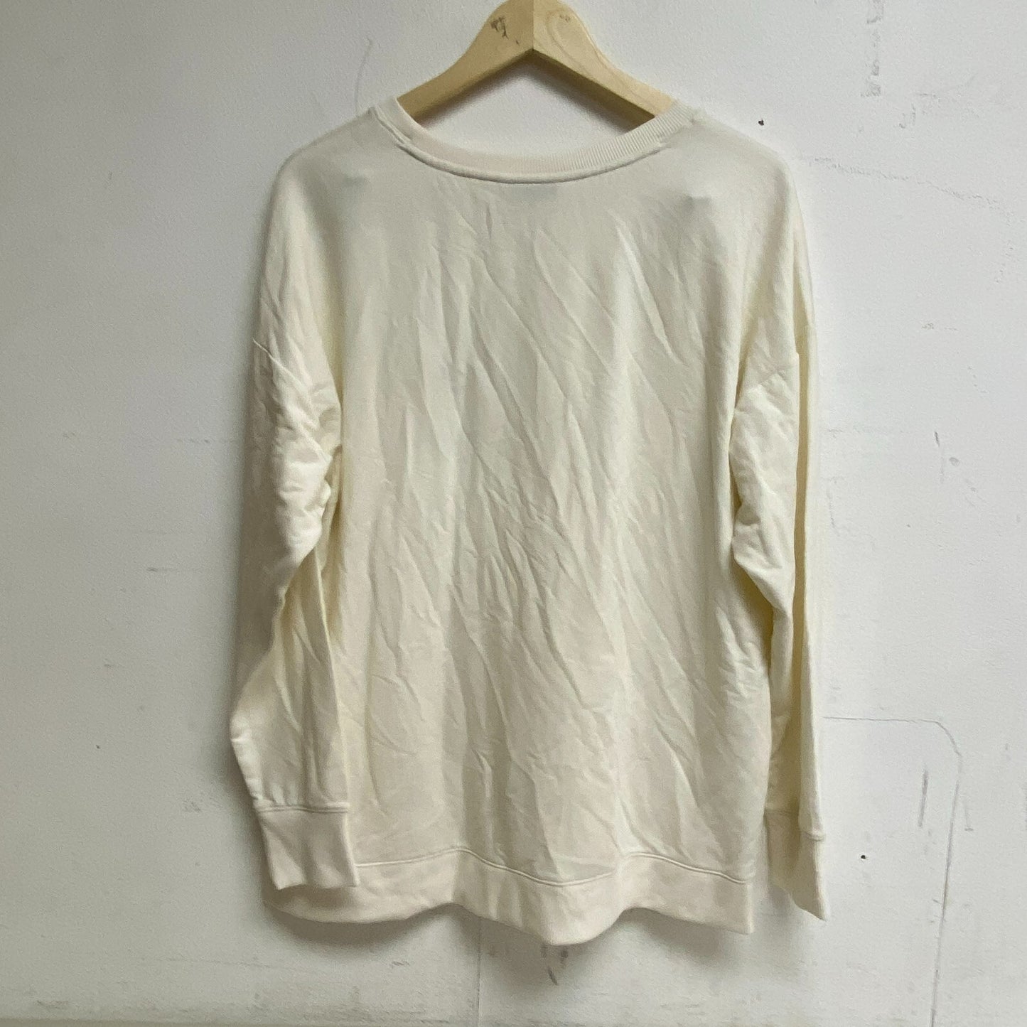 Alpine Design Women's Panorama Crew Sweatshirt Bright White Solid ADW29611S