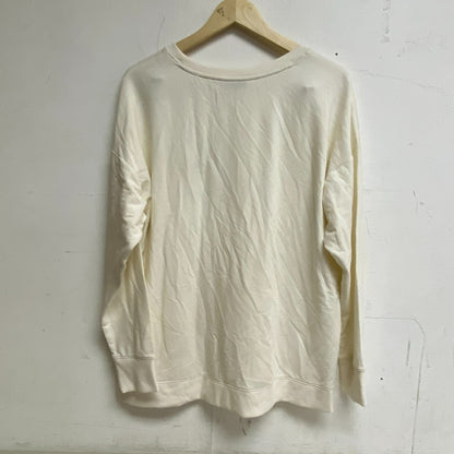 Alpine Design Women's Panorama Crew Sweatshirt Bright White Solid ADW29611S