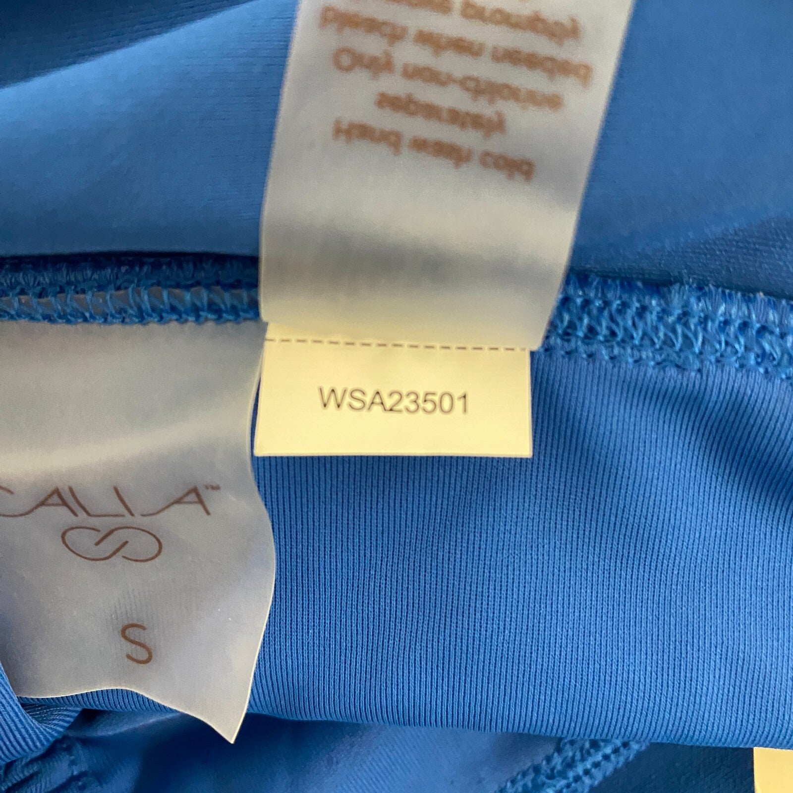 Calia Women's Swim Collection Mid Rise short Royal Blue WSA23501 Brand New!