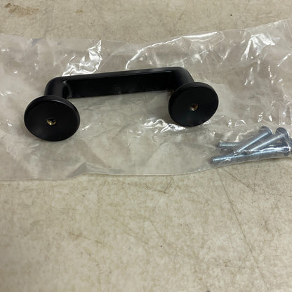 Signature Hardware 3" Belfast Solid Brass Cabinet Pull Matte Black