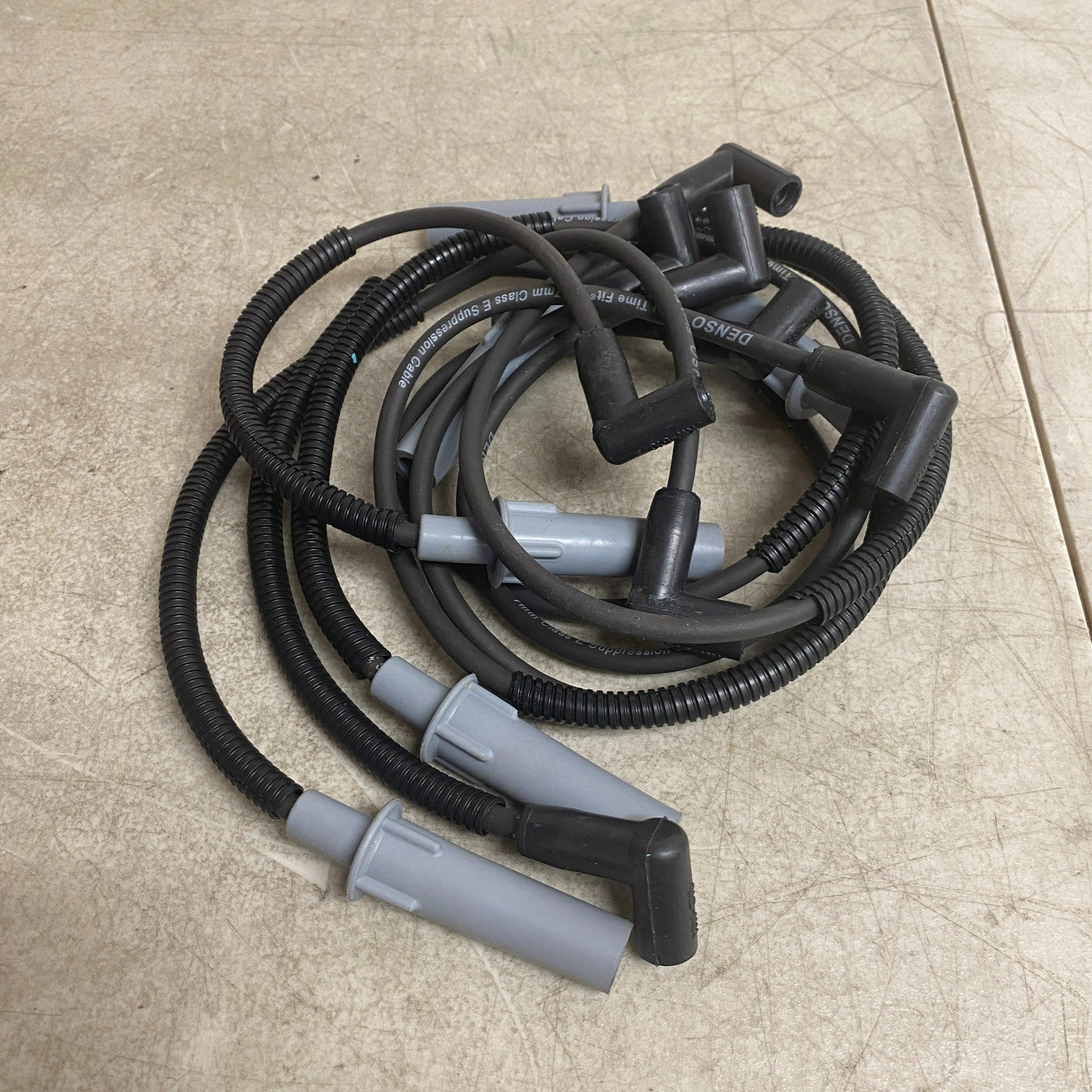 DENSO 671-6096 Spark Plug Ignition Wire Set 87-89 Dodge Caravan Plymouth Voyager