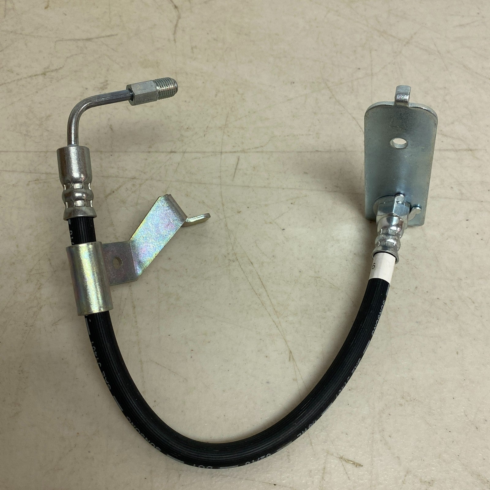 CARQUEST Brake Hydraulic Hose Assembly Black EPDM Rubber Rear Left BHA380976