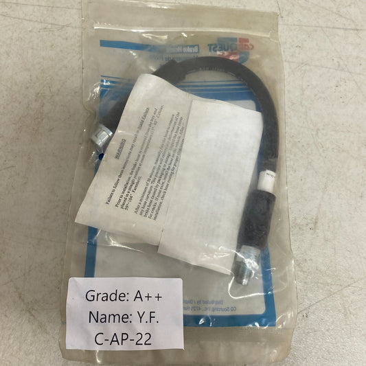 CARQUEST Brake Hydraulic Hose Black EPDM Rubber 12.5″ Model BHA620842