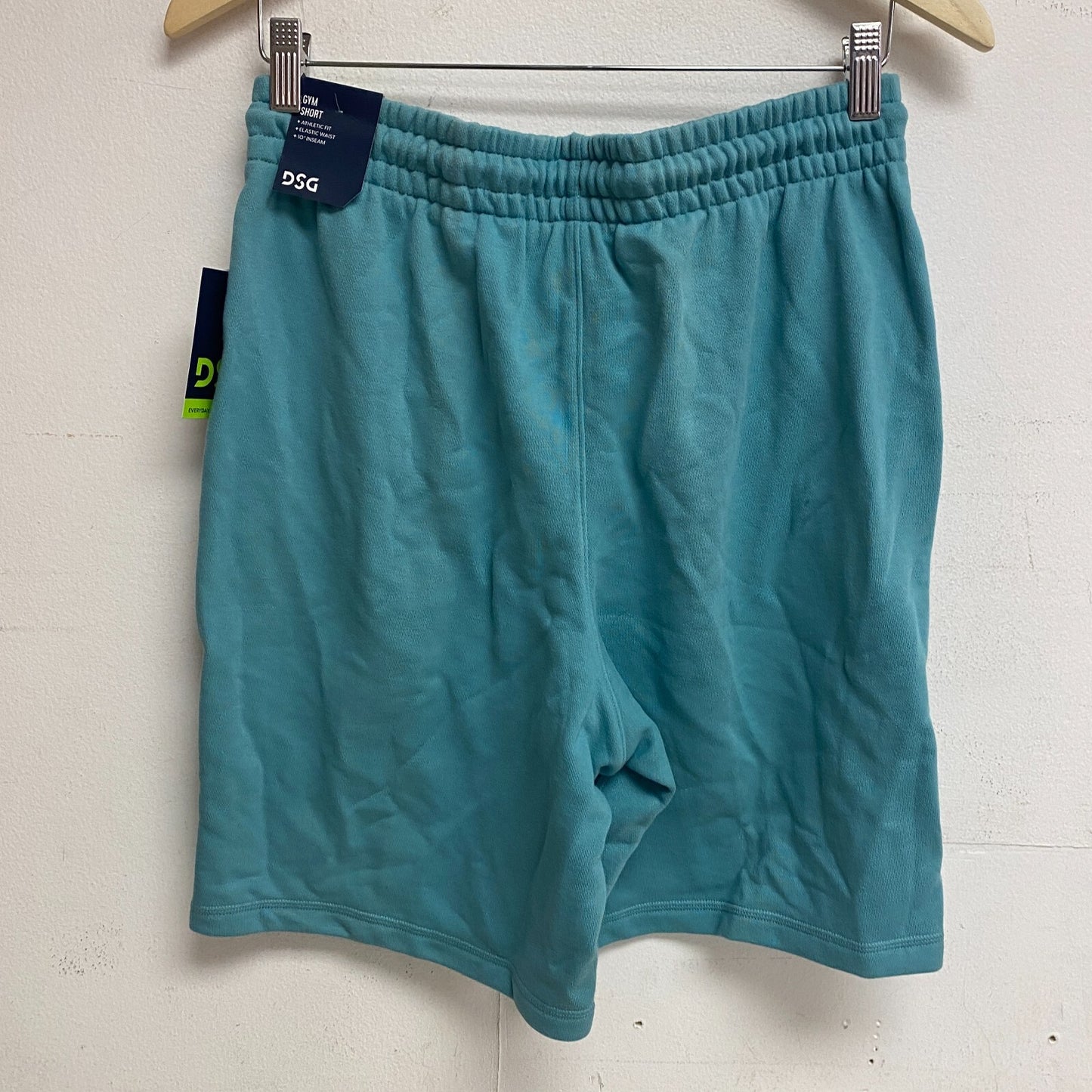 DSG Men's 10"Everyday French Terry Gym Short Athletic Fit Digital Green DAM12400
