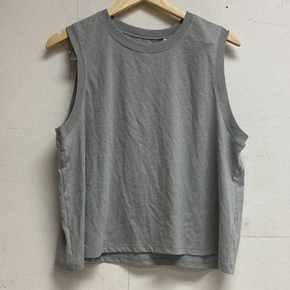 DSG Women's Cotton Relaxed Fit Muscle Tank Light Heather Grey DAW13100H